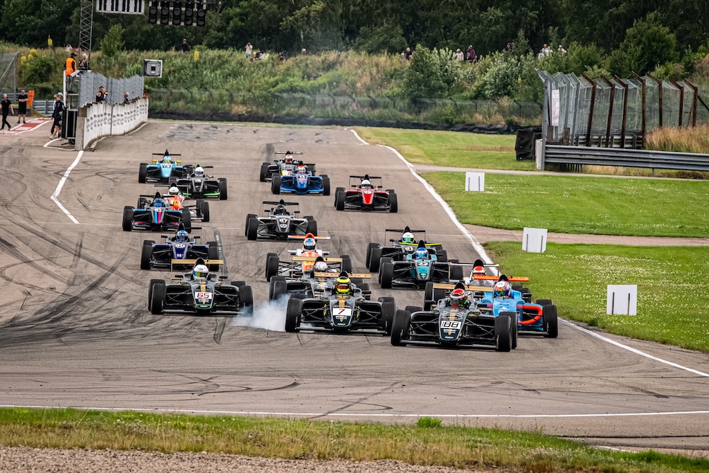 En god start banede vejen til det nordiske mesterskab.
(Foto: RaceCraft Driver Academy)